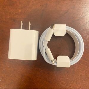 iPhone 20W USB-C Power Adapter & Lightning 6ft Cable